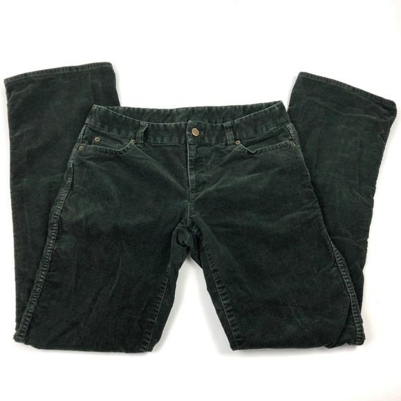 J. Crew Pants - 🎀 J Crew Green Corduroy Pants Stretch Bootcut